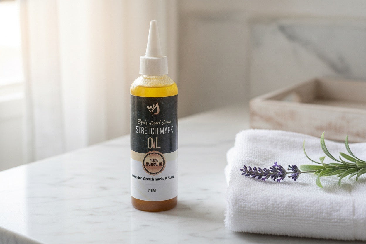 (BIG ) p fat 100% traditional stretch marks and scar oil