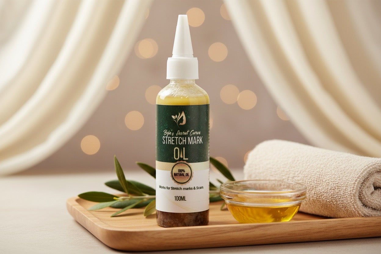 (SMALL) p fat 100% traditional stretch marks and scar oil