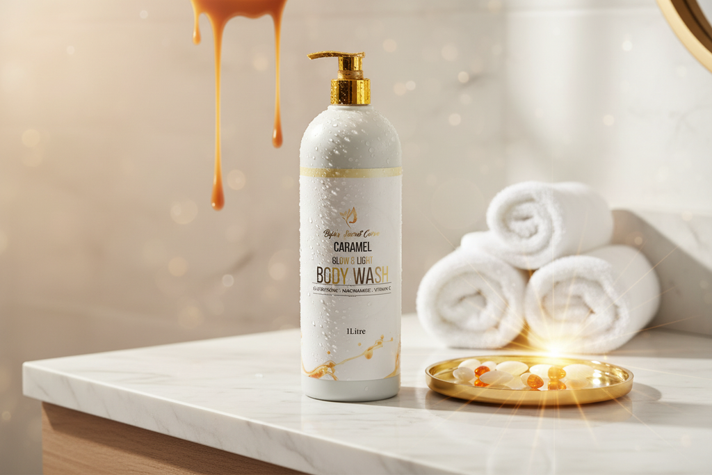 CARAMEL GLOW & LIGHT
BODY WASH