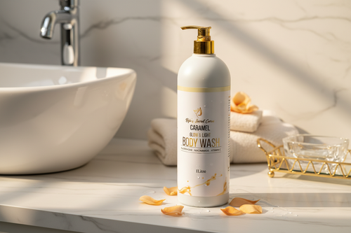 CARAMEL GLOW & LIGHT
BODY WASH