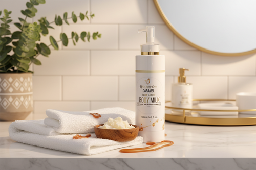 CARAMEL GLOW & LIGHT
BODY MILK